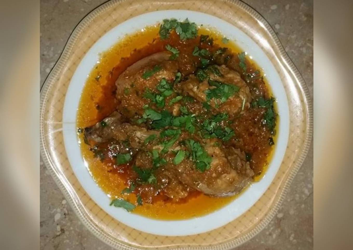 Simple chicken qorma
