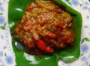 Foto resep 646. Sambal Tomat Rawit Hijau Merah