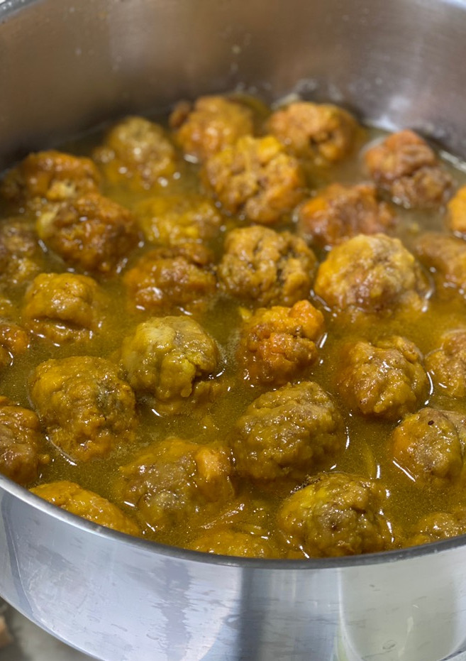 Una foto de Albóndigas estilo cornazo