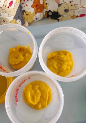 Foto resep Chicken pumpkin puree