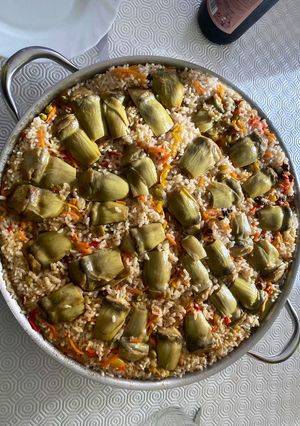 Una foto de Arroz con verduras