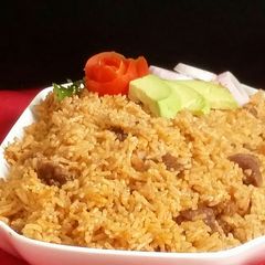 A picture of Beef pilau.