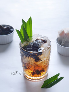 Foto resep Es Teh Pandan Cincau Hitam