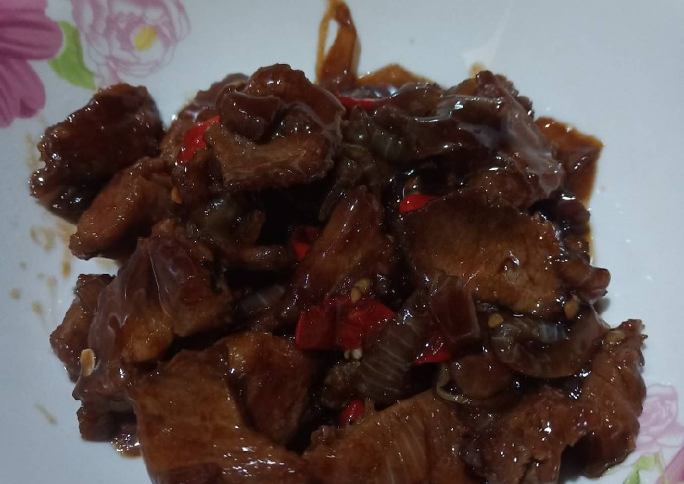 Daging Sapi Saus Lada Hitam