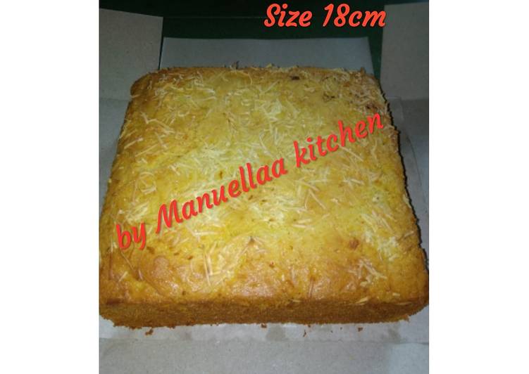 Cake tape sederhana