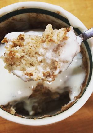 Foto principal de Mug cake de cinnamon rolls