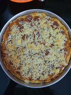 Foto resep Pizza 2 bahan tanpa proofing