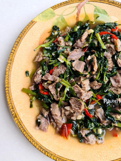 Foto resep Cah Kangkung Daging Sapi