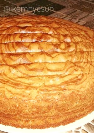 Foto resep Bolu Zebra