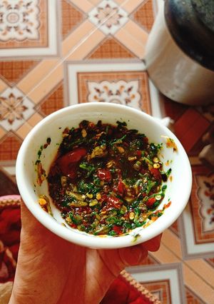 Hình của món Chẩm chéo.