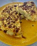 Tortilla de papas con salchichas