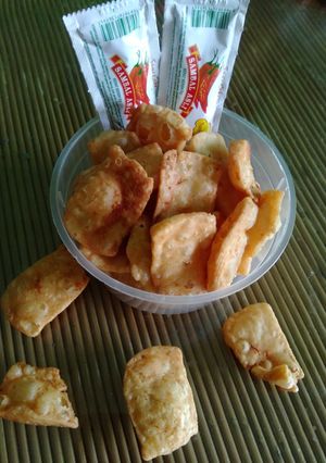 Foto resep Kripik tahu putih