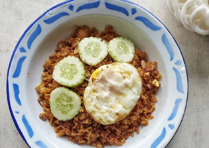 Resep Nasi Goreng Abang - Abang, Enak Banget