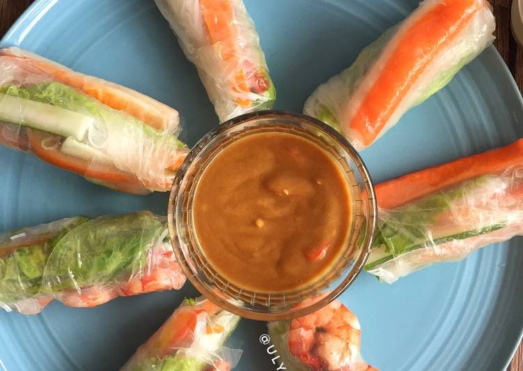 Cara Gampang Membuat Week 19 GA 3 : Vietnamese Spring Roll! Anti Gagal