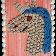 Una foto de Tarta de chuches unicornio