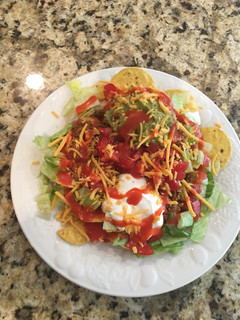 A picture of Taco Salad.