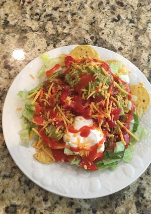 A picture of Taco Salad.