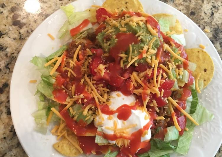 Simple Way to Prepare Super Quick Homemade Taco Salad