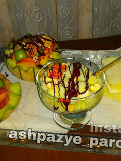 عکسی از دستور بستنی رژیمی طالبی 🌸