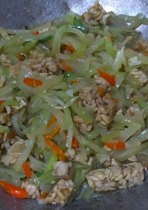 Foto resep Tumis Labu Siam (Manisa) dan Tempe