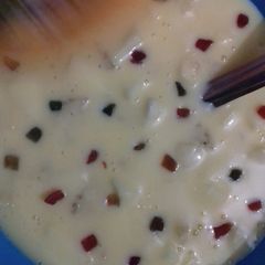 A picture of Fruit Custard.