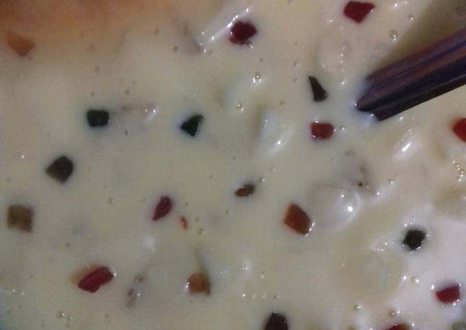 Recipe of Homemade Fruit Custard