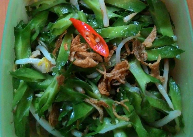 4. Tumis Kecipir Saus Tiram Simple