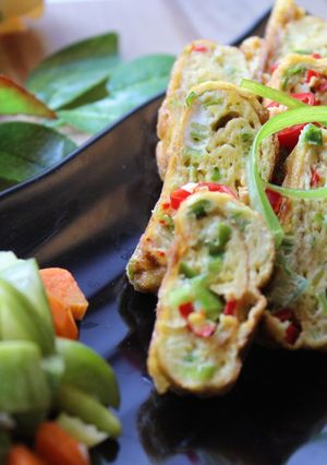 Foto resep Telur gulung korea tanpa teflon