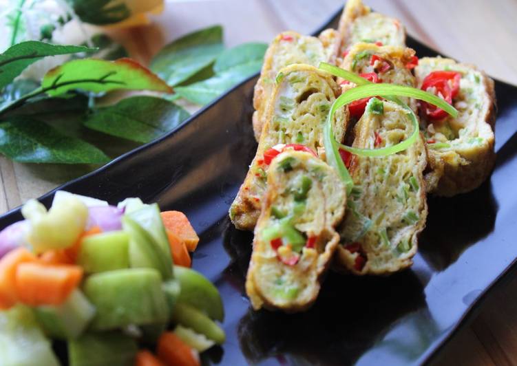 Telur gulung korea tanpa teflon