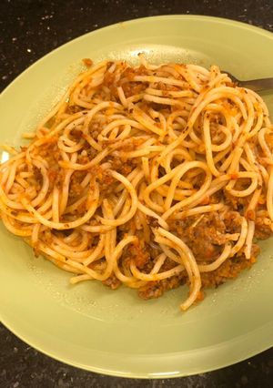 صورة لوصفة بولونيز باستا