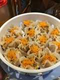Siomay ayam udang wortel jamur kuping