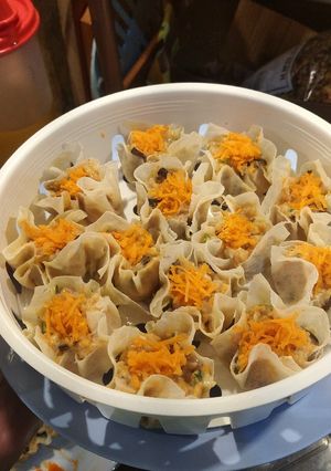 Foto resep Siomay ayam udang wortel jamur kuping