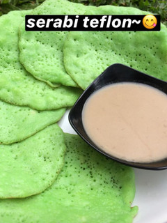 Foto resep Serabi Teflon Kuah Kinca