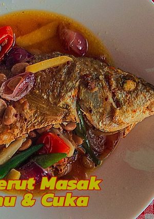Gambar Ikan Gerut Masak Tauhu & Cuka 🐟✨