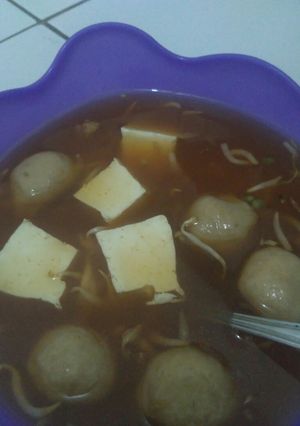 Foto resep Bakso kuah praktis & ekonomis 😘