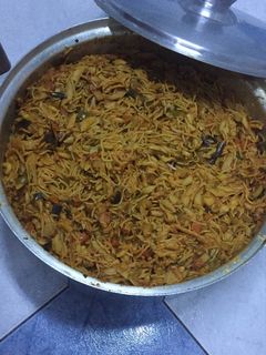 صورة لوصفة معكرونة بالخضار