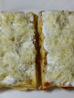 Cukkinis gofri recept fotója