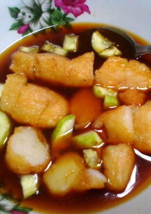 Foto resep Pempek ikan kakap