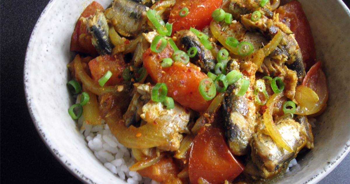 Sardine Curry Rice Bowl Recipe by Hiroko Liston Cookpad