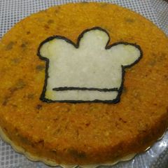A picture of Carrot Coconut Halwa.