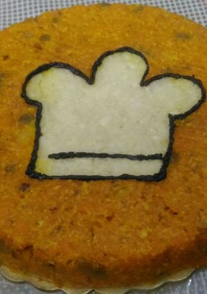 A picture of Carrot Coconut Halwa.