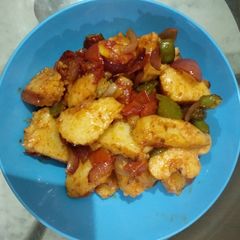 Fried idli A picture of Fried idli.