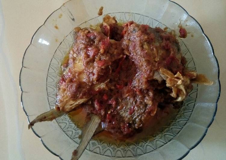 Resep Bandeng Bumbu Merah, Enak