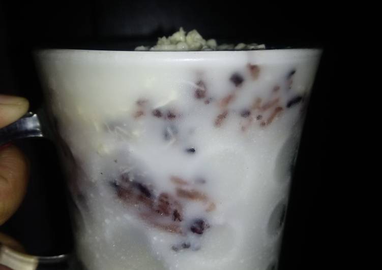 Es Sutanju (Susu Ketan Keju)