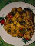 Sambal Tempe gembus campur leunca/buah ranti besar