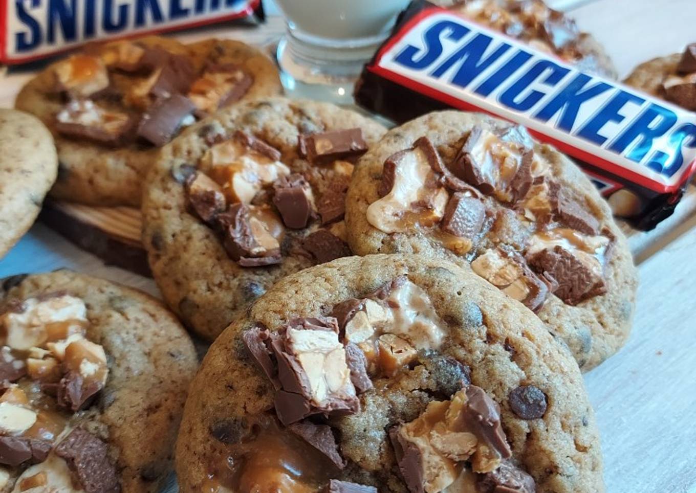 Cookies inratables aux Snickers