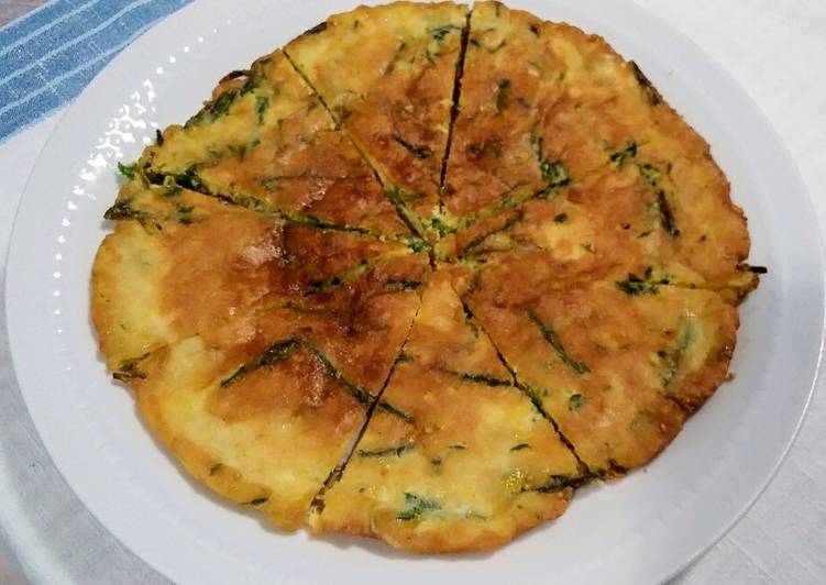 Frittata con asparagi selvatici