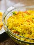 Thai Yellow Fried Rice by using leftover rice
