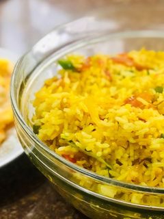 Thai Yellow Fried Rice by using leftover rice রেসিপির প্রধান ছবি