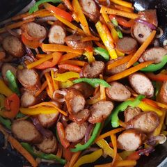 A picture of Sausage Stir Fry.